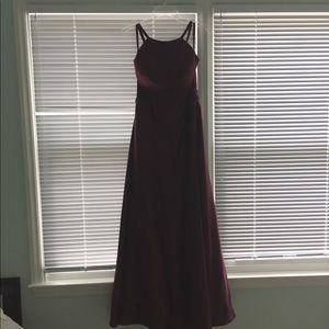 Mori Lee Bridesmaid dress burgundy